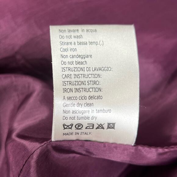 GIAMBA Multicolor Faux Fur Moto Jacket Size 40/ US XS - Picture 5 of 11